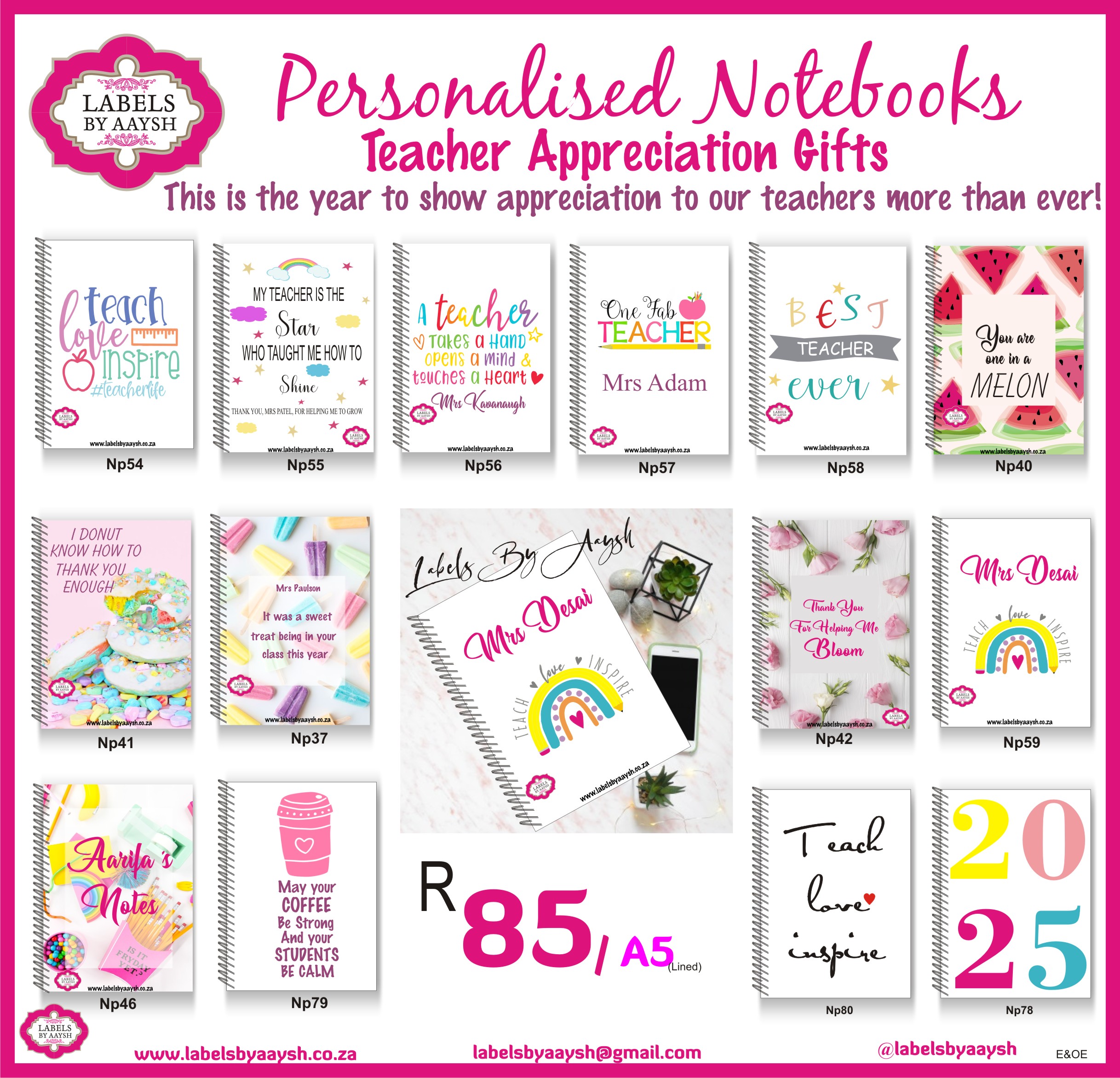 teacher fav notebook 2025